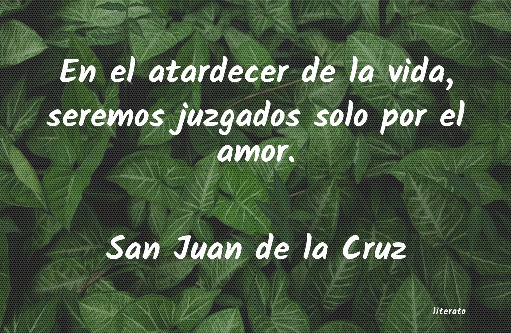 Frases de San Juan de la Cruz