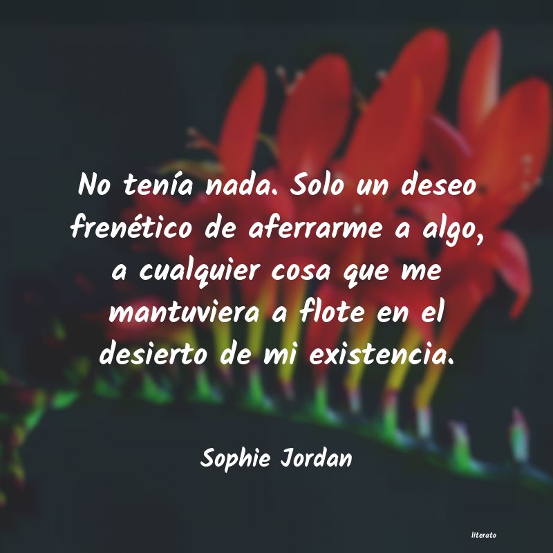 Frases de Sophie Jordan