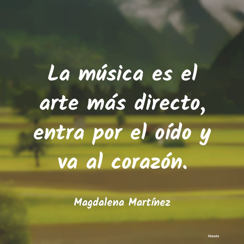 Frases de Magdalena Martínez