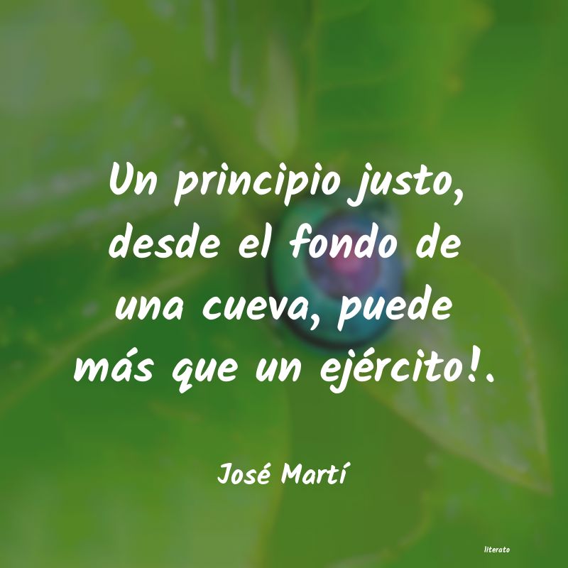 Frases de José Martí