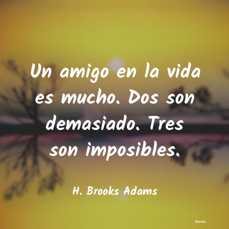 Frases de H. Brooks Adams