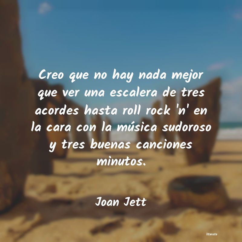 Frases de Joan Jett