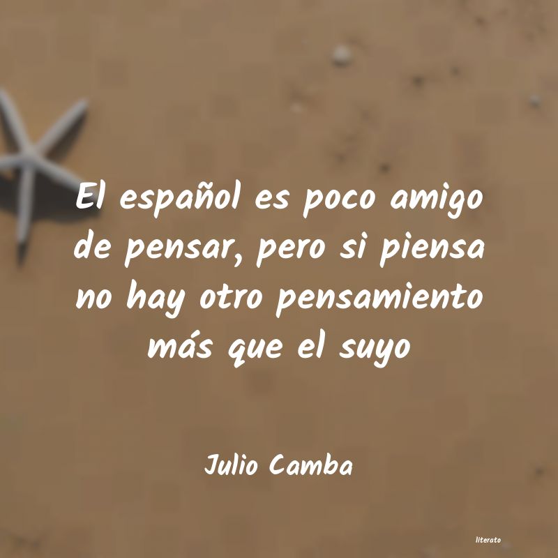 Frases de Julio Camba