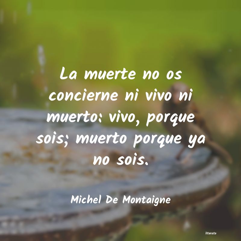 Frases de Michel De Montaigne