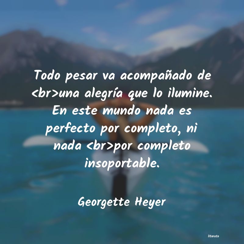 Frases de Georgette Heyer