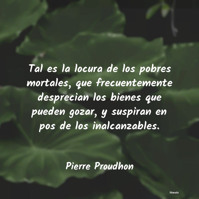 Frases de Pierre Proudhon