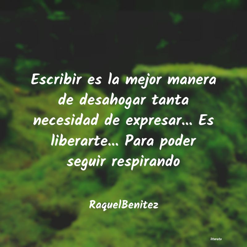 Frases de RaquelBenitez