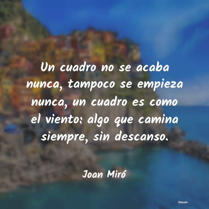 Frases de Joan Miró
