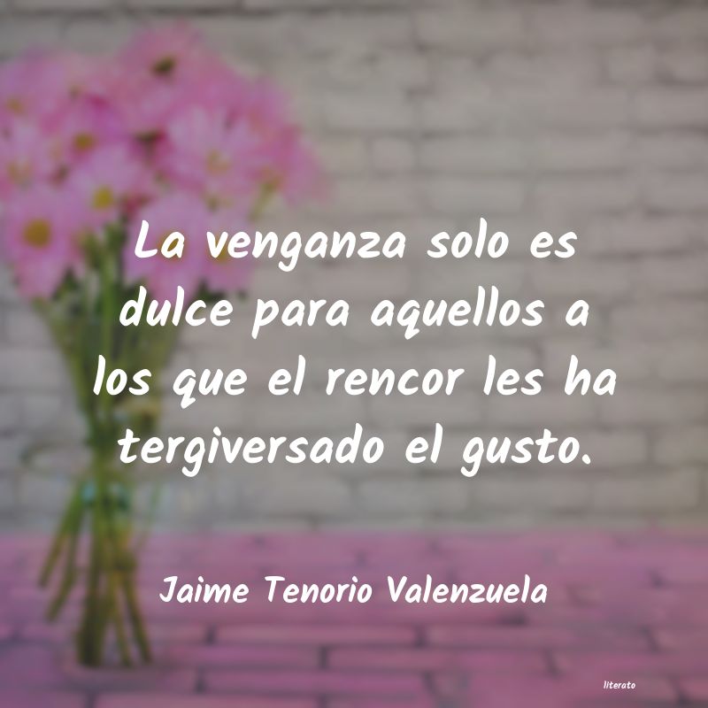 Frases de Jaime Tenorio Valenzuela