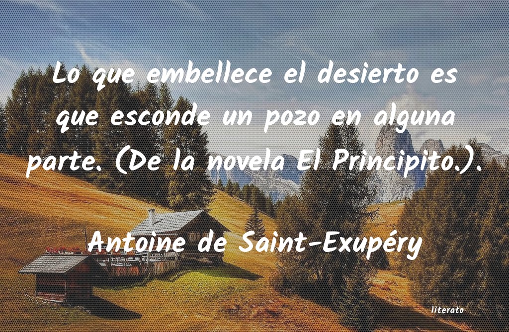 Frases de Antoine de Saint-Exupéry