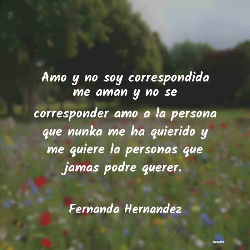 Frases de Fernanda Hernandez