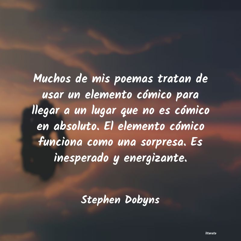 Frases de Stephen Dobyns