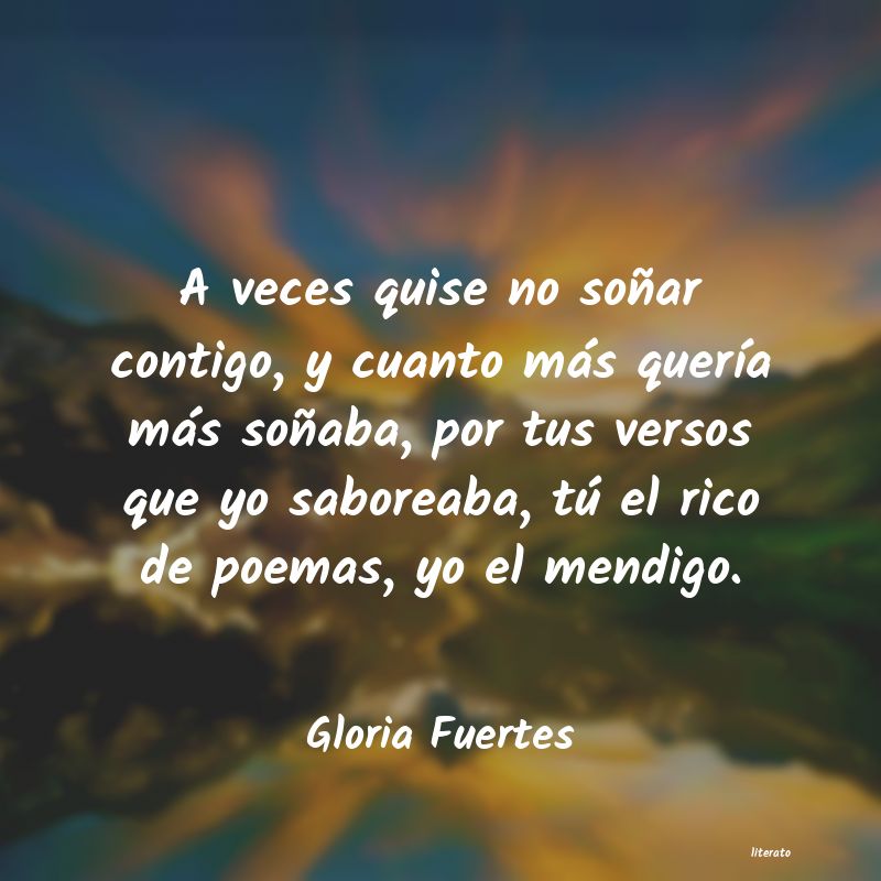 Frases de Gloria Fuertes