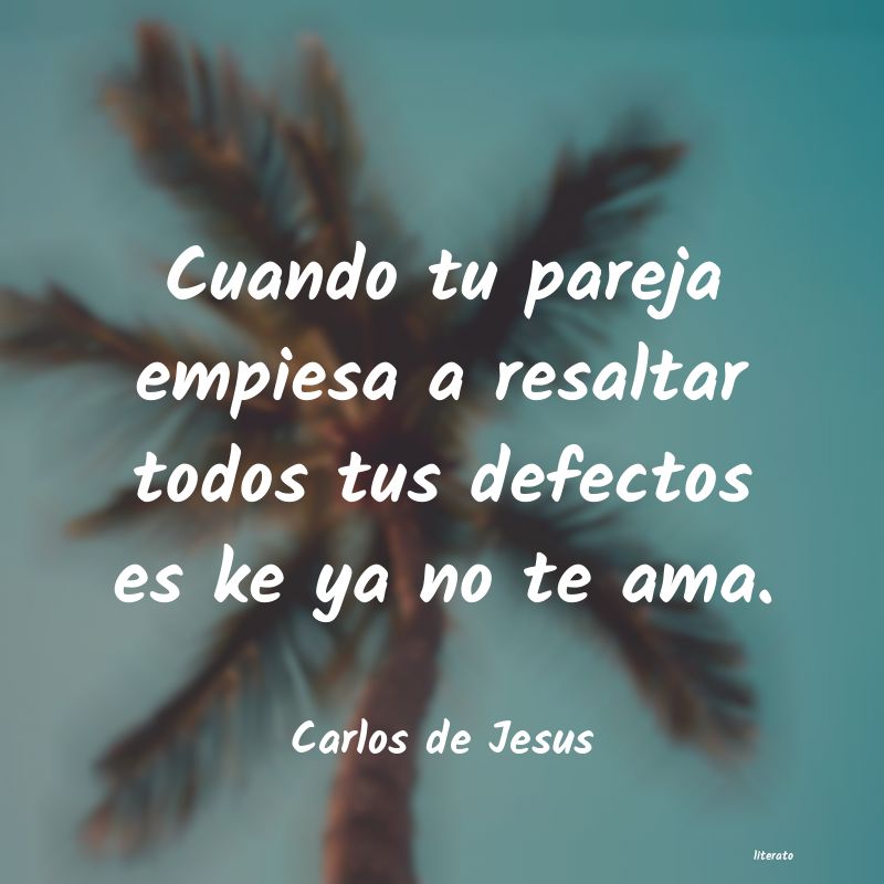 Frases de Carlos de Jesus