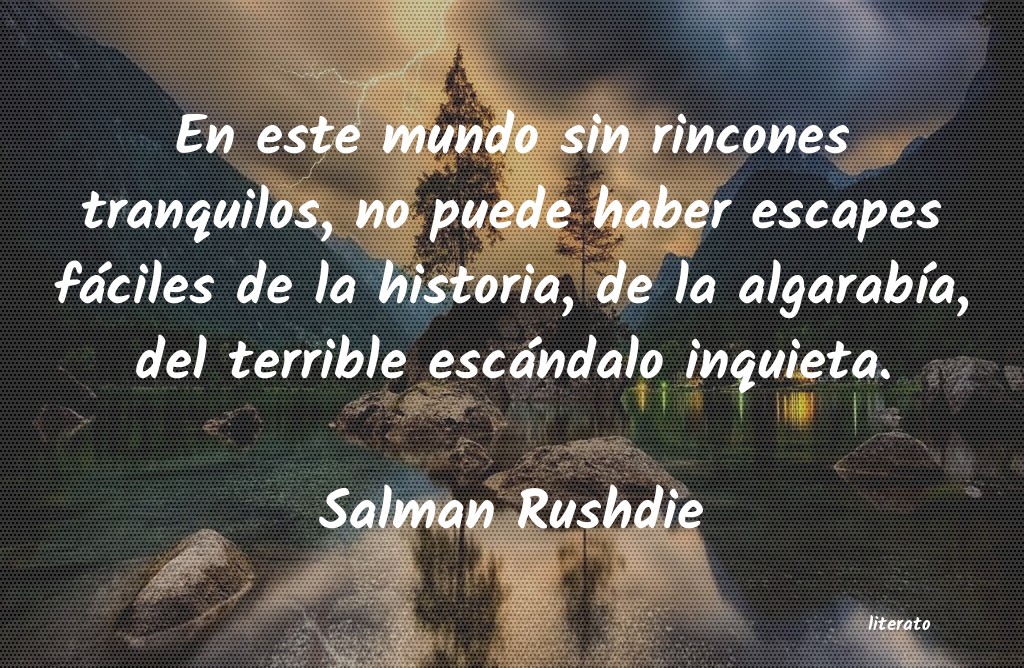 Frases de Salman Rushdie