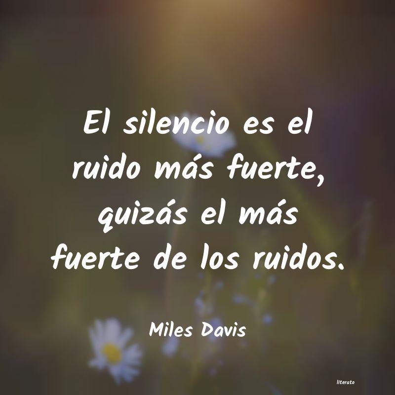 Frases de Miles Davis