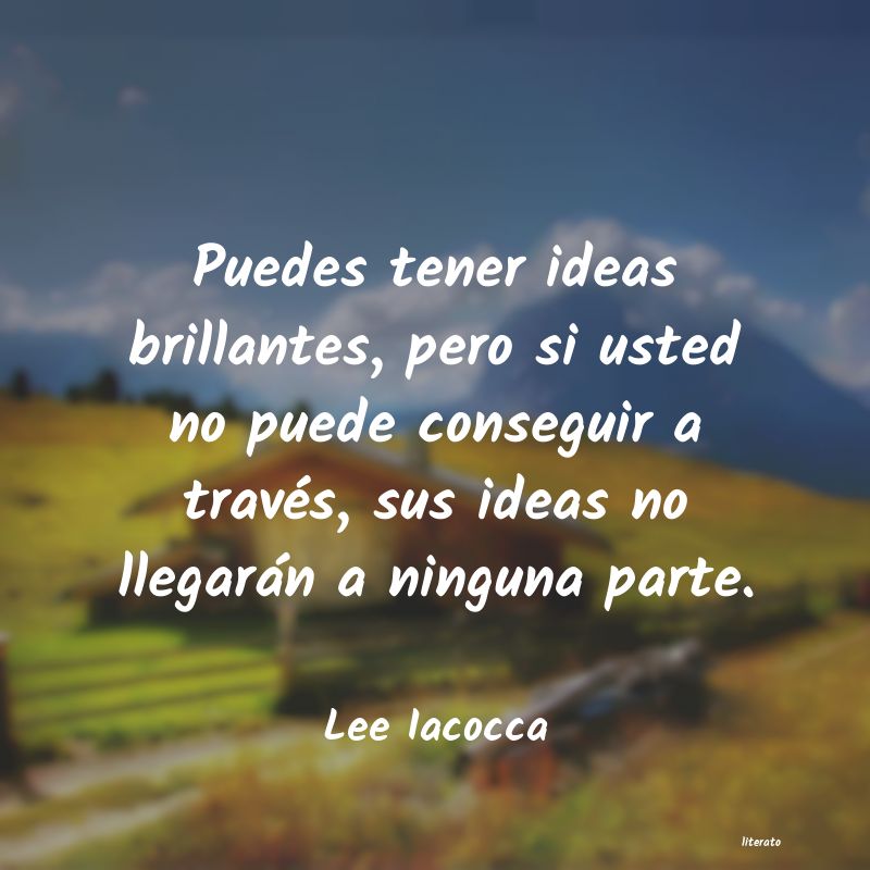 Frases de Lee Iacocca
