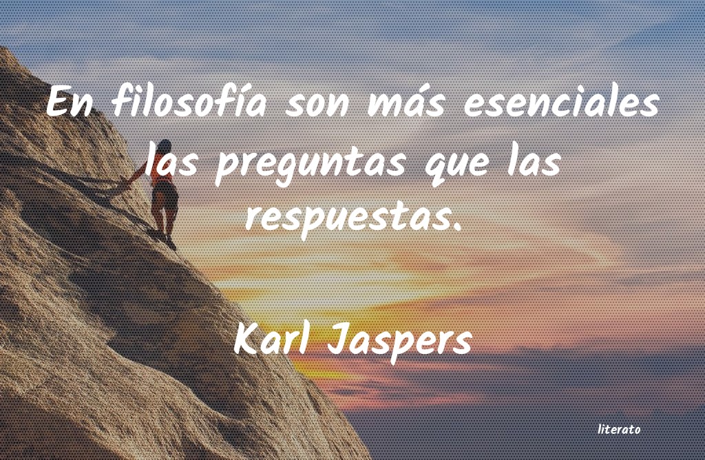Frases de Karl Jaspers