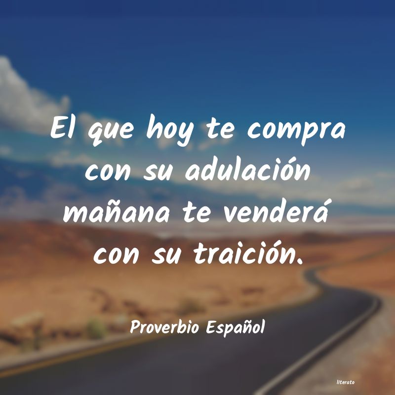 Frases de Proverbio Español