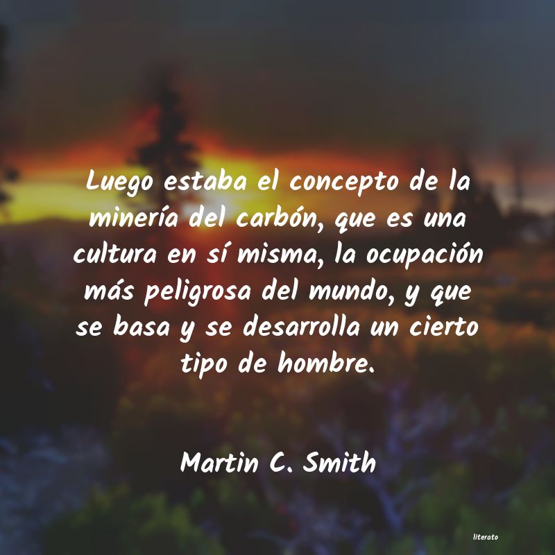 Frases de Martin C. Smith