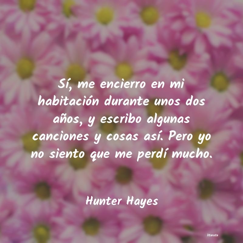Frases de Hunter Hayes