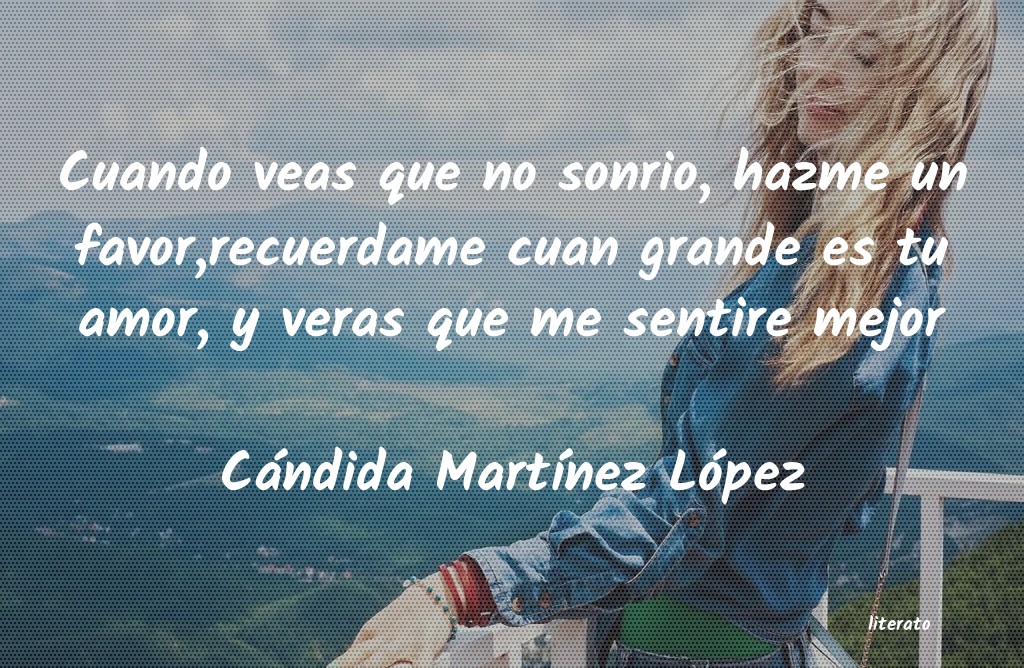 Frases de Cándida Martínez López
