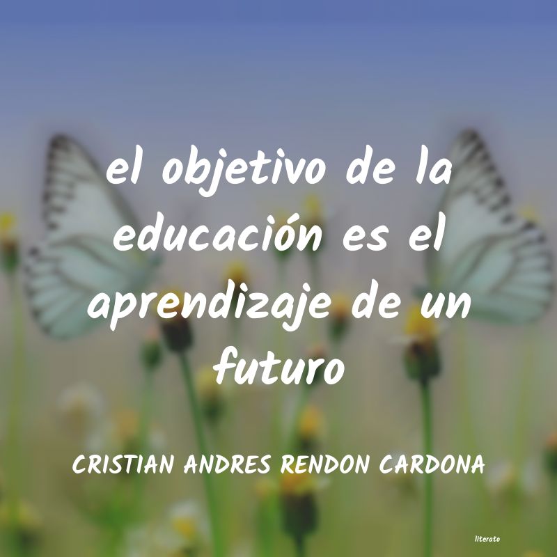 Frases de CRISTIAN ANDRES RENDON CARDONA