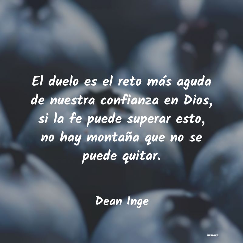 Frases de Dean Inge