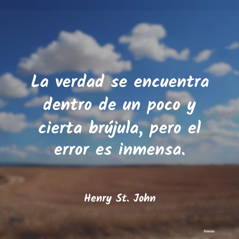 Frases de Henry St. John