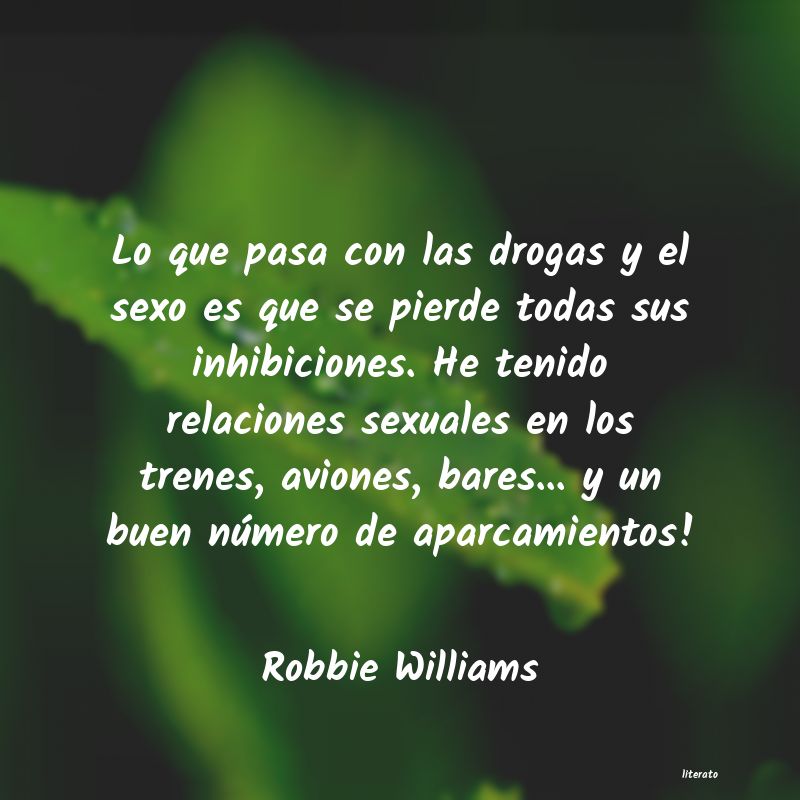 Frases de Robbie Williams