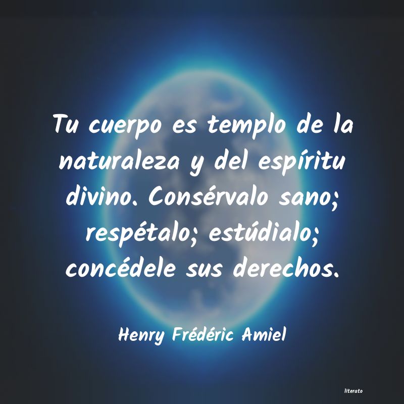Frases de Henry Frédéric Amiel