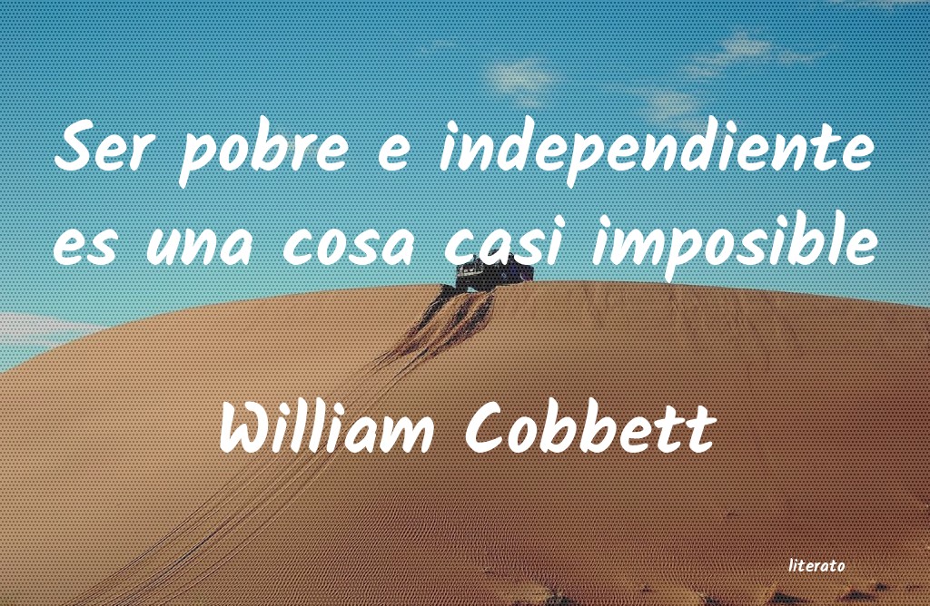 Frases de William Cobbett