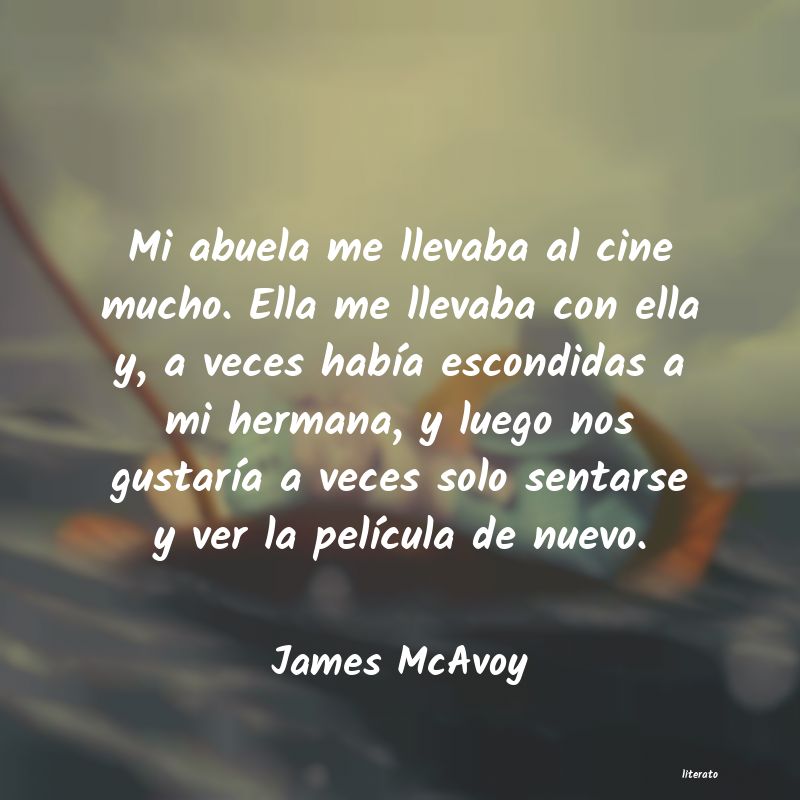 Frases de James McAvoy