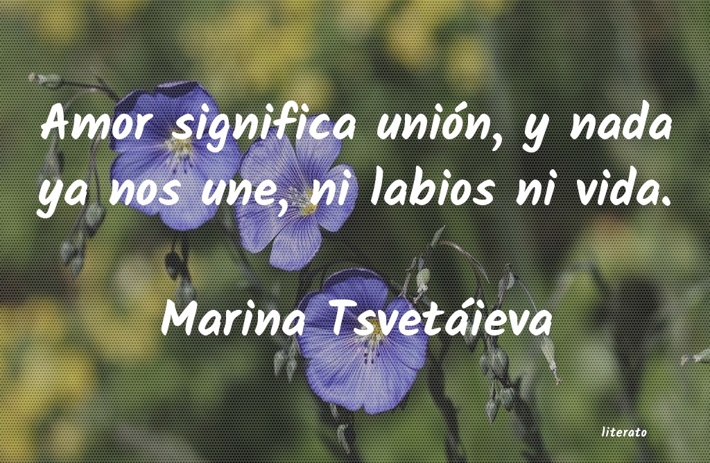 Frases de Marina Tsvetáieva