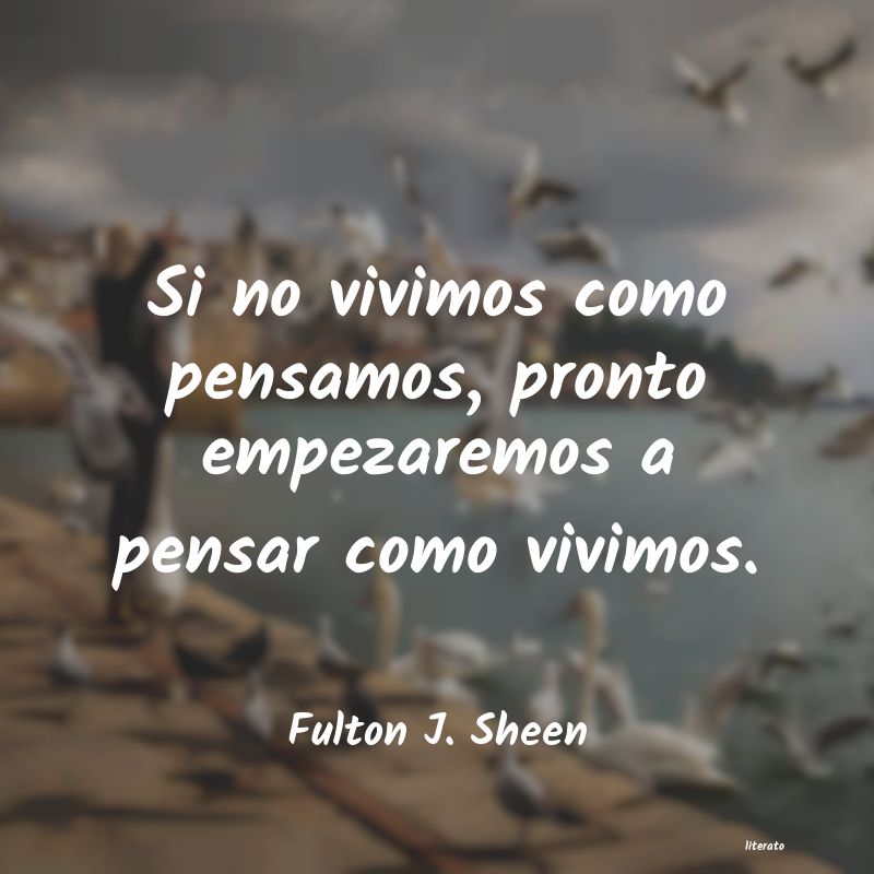 Frases de Fulton J. Sheen