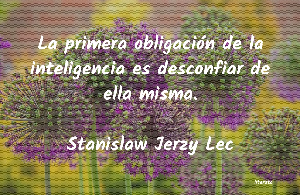 Frases de Stanislaw Jerzy Lec