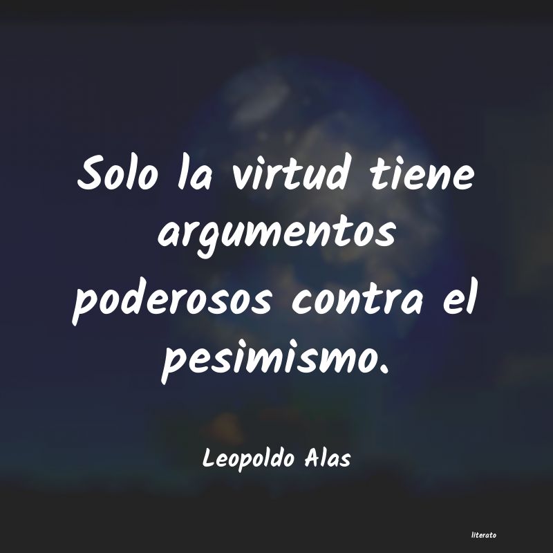 Frases de Leopoldo Alas