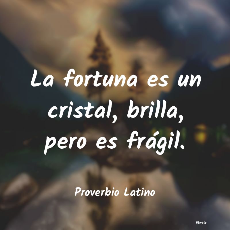 Frases de Proverbio Latino
