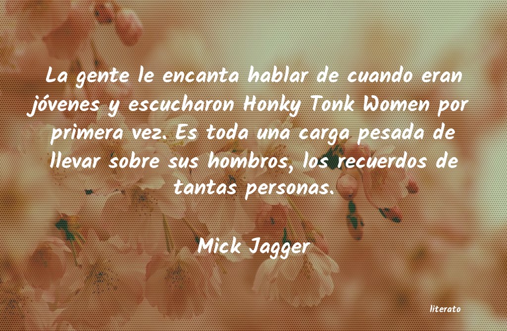 Frases de Mick Jagger