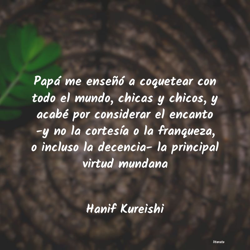 Frases de Hanif Kureishi
