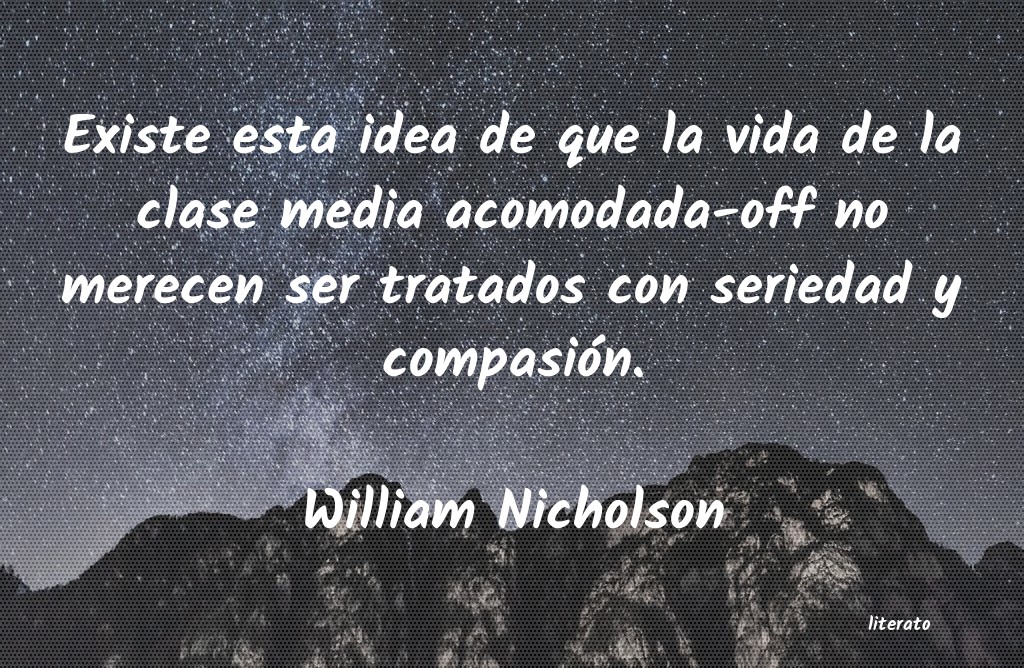 Frases de William Nicholson