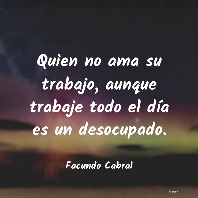 Frases de Facundo Cabral