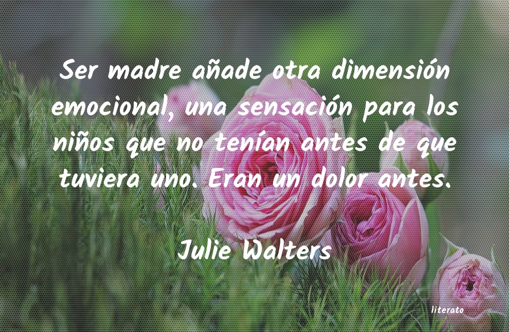 Frases de Julie Walters