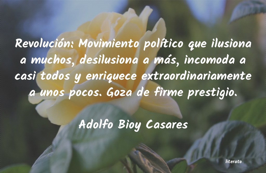 Frases de Adolfo Bioy Casares