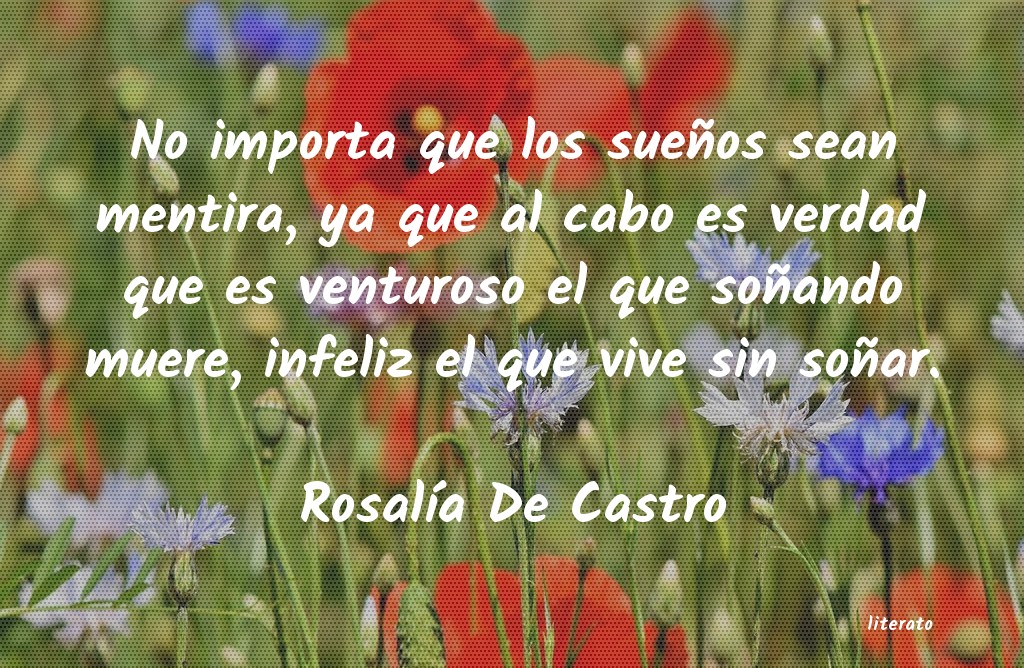 Frases de Rosalía De Castro
