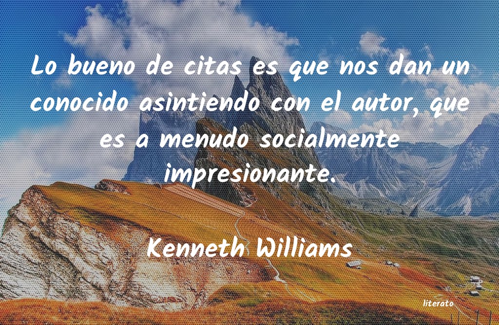 Frases de Kenneth Williams