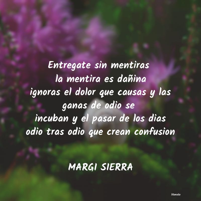 Frases de MARGI SIERRA