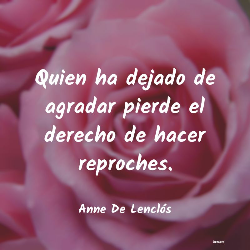 Frases de Anne De Lenclós