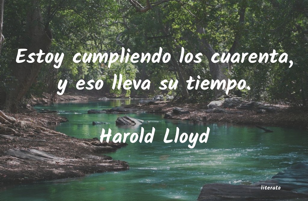 Frases de Harold Lloyd