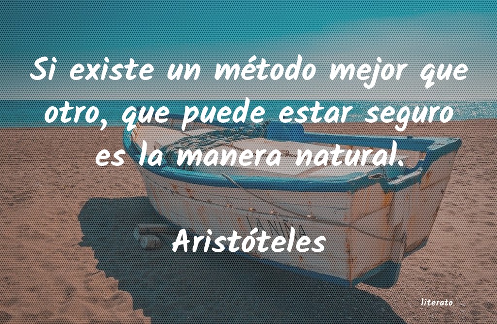 Frases de Aristóteles
